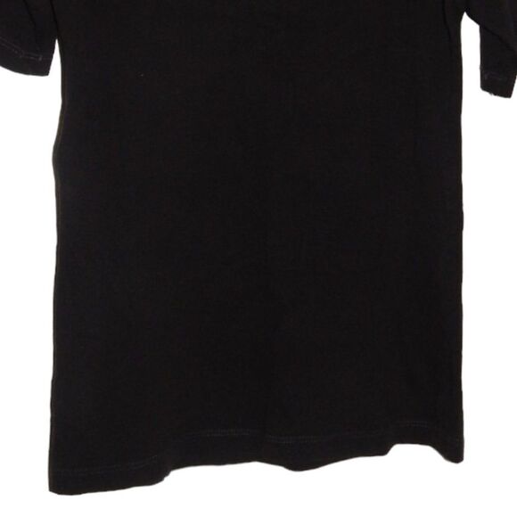 DC COMICS junior's medium 7-9 super girl 4 ever 100% cotton black vintage shirt - Picture 8 of 8